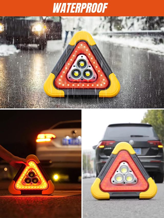 2-in-1 Emergency Hazard Light & Heavy-Duty Floodlight, photo 2